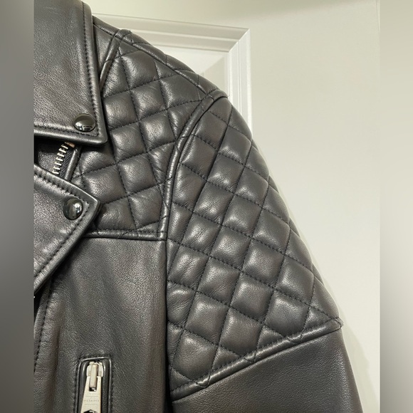 Allsaints leather biker jacket - Picture 9 of 16